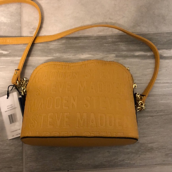 Steve Madden Bmarilyn Crossbody Bag In Mustard - Picture 3 of 8